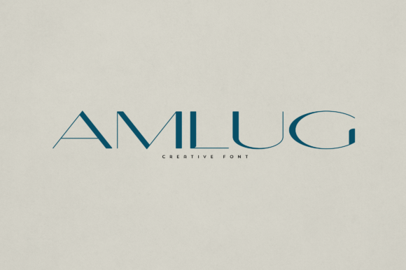 Amlug: A Serif With Soul for Bold Branding