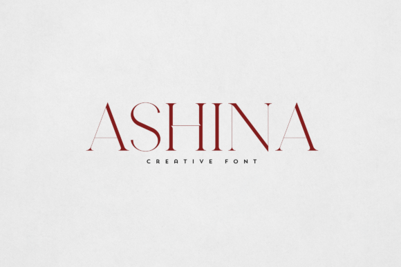 Ashina: The Serif Font That Elevates Brand Identity