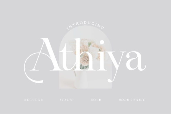 Athiya: A Premium Serif Font for Modern Web Design
