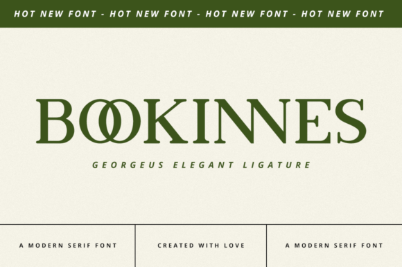Bookinnes Font Review: Elevating Campaign Visuals