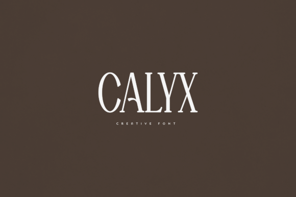 Calyx: A Versatile Serif Font for Handmade Brands