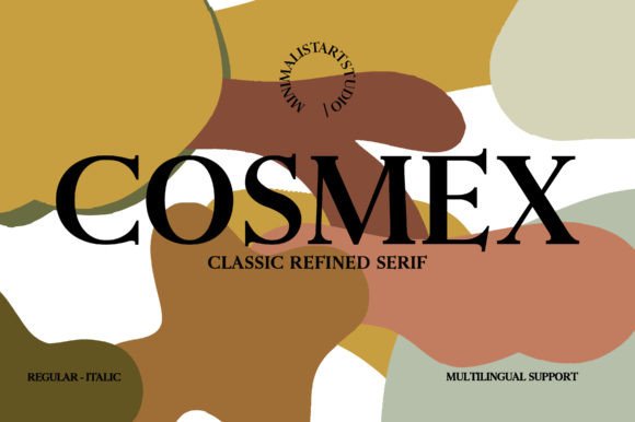 Cosmex: A Classic Serif Typeface for Modern Web Design