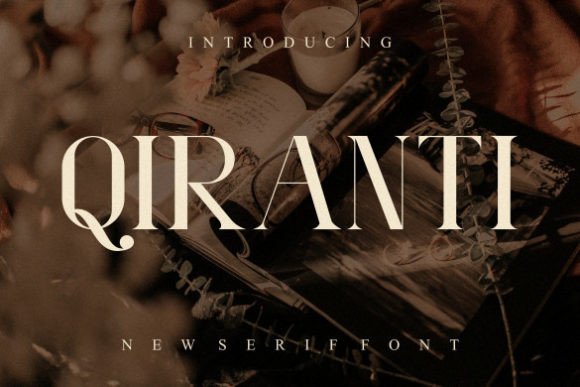 Elevate Editorial Design with the Qiranti Serif Typeface