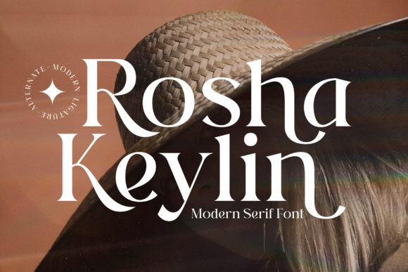 Elevate Editorial Design with the Rosha Keylin Typeface