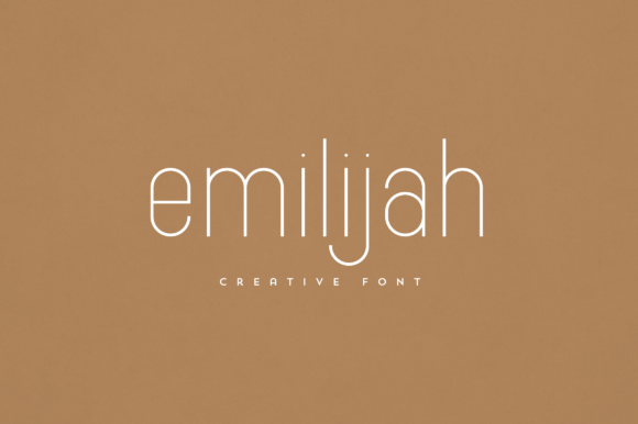 Elevate Your Brand Identity with the Emilijah Typeface