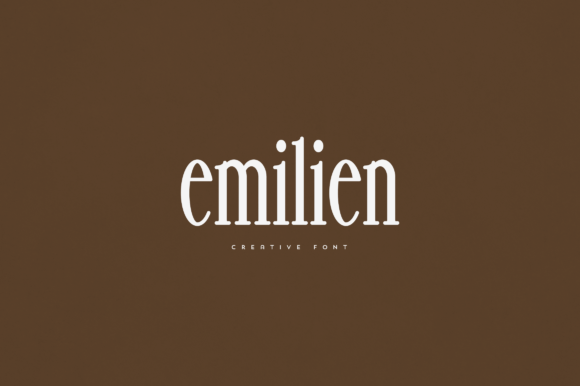Emilien Font: Elevating Brand Identity with Elegant Serif Typography