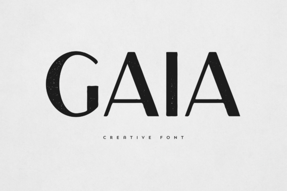 Gaia: The Versatile Sans Serif Font for Modern Branding