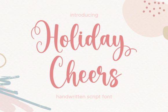 Holiday Cheers Font: Elevate Your Brand with Elegant Script