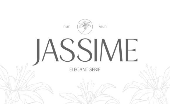 Jassime: A Modern Serif Typeface for Digital Branding