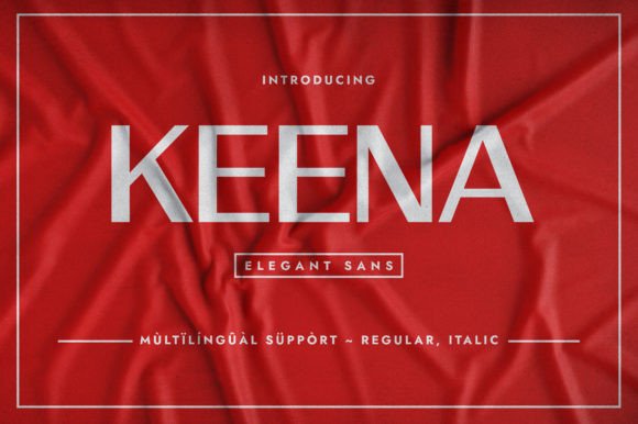 Keena Typeface: Elevating Small Business Branding
