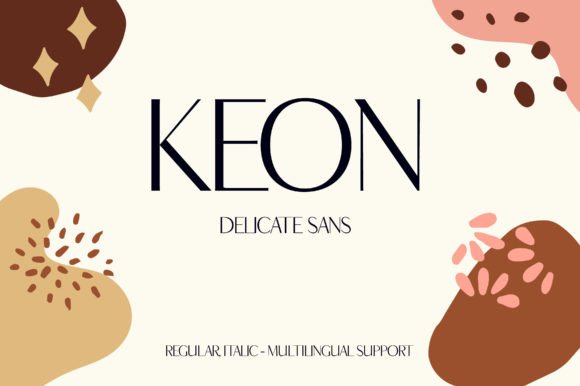 Keon: The Minimalist Typeface for Scroll-Stopping Marketing