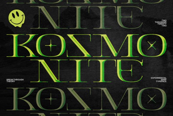 Kosmonite: The Serif Font for Bold Campaigns