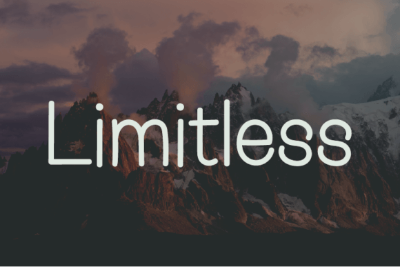 Limitless: A Refined Sans Serif Typeface for Modern Editorial Design