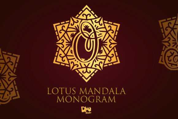 Lotus Mandala Monogram: A Review of This Elegant Decorative Font