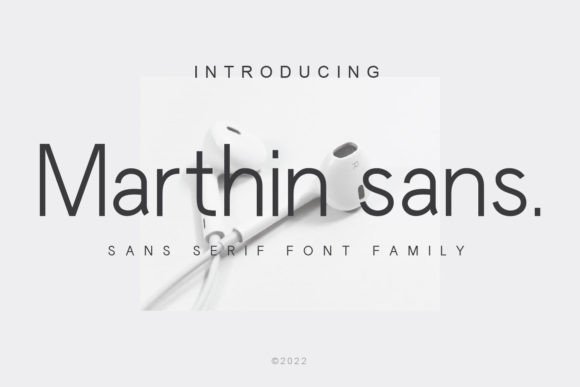 Marthin Sans: A Classy Typeface for Modern Web Design