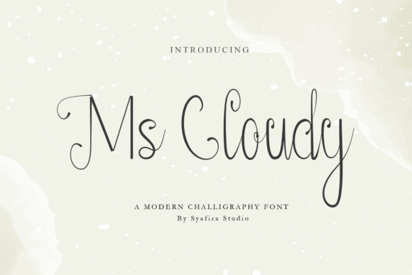 Ms Claudy: The Elegant Handwritten Font for Crafters