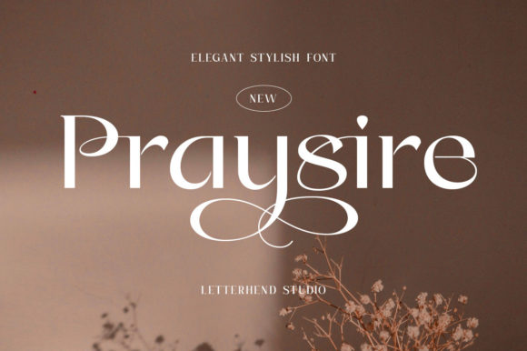 Praysire: The Elegant Serif Font That Elevates Small Business Brands