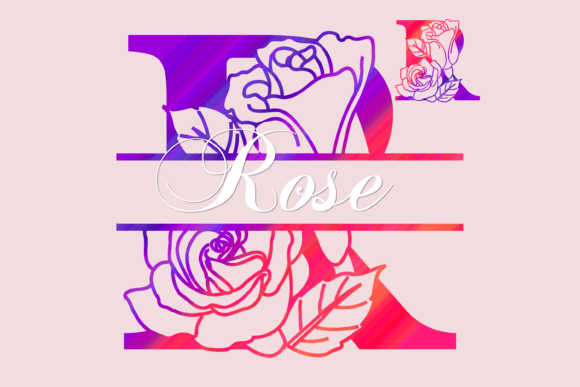 Rose Split: The Decorative Font for Scroll-Stopping Brand Visuals
