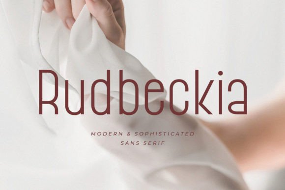 Rudbeckia: The Elegant Sans Serif Font for Modern Branding