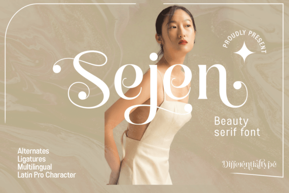 Sejen Font: Elevate Your Brand with Elegant Serif Typography