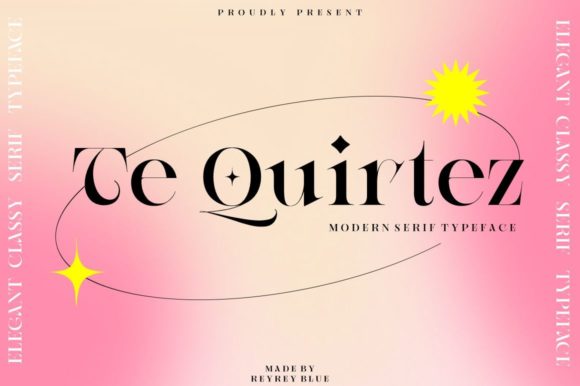 Te Quirtez: A Classy Serif Typeface for Modern Web Design