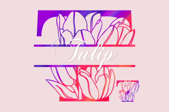 Tulip Split: A Decorative Font for Modern Web Design