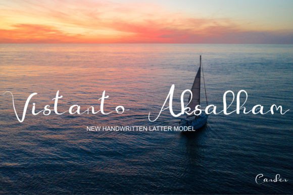 Vistanto Aksalham: The Handwritten Font for Scroll-Stopping Content