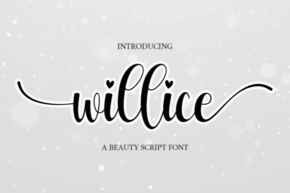 Willice: A Handwritten Font for Authentic Branding
